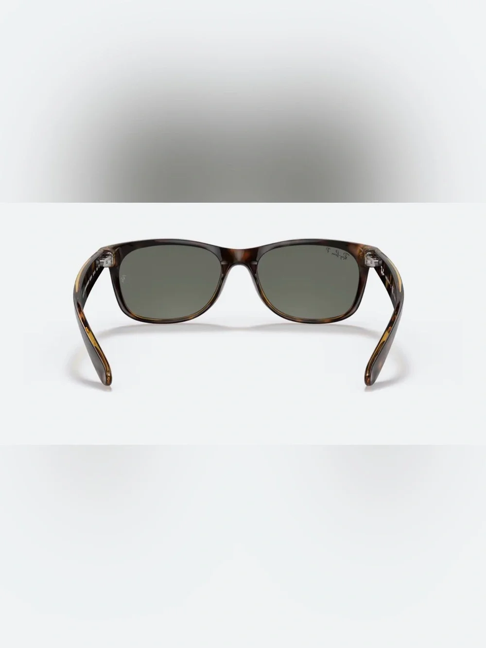 Ray-Ban Tortoiseshell Frame Sunglasses with Green Lenses